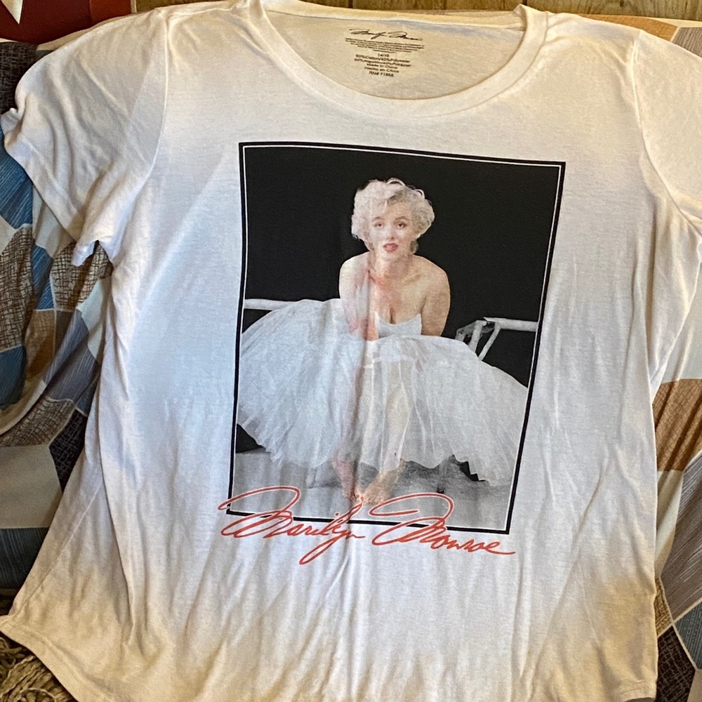 White Graphic T-Shirt with Iconic Print